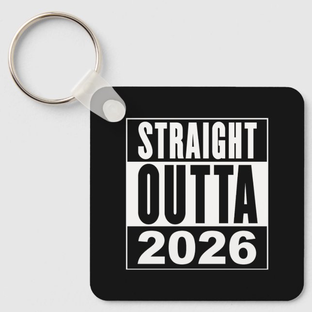 Llavero Saliendo Directo de 2026 (Anverso)