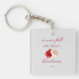 Llavero Salmo 33 - "La Tierra está llena de bondad del Señ