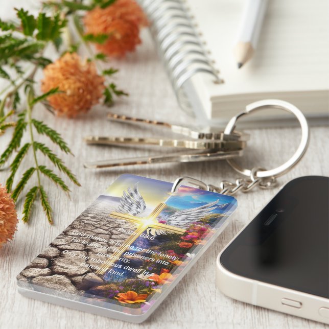 Llavero Salmo 68 (Frente Derecha)