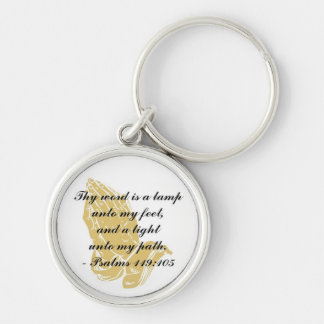 Llavero Salmos 119:105 Keychain