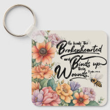 Salmos 147:3 Biblia cristiana Verse Image