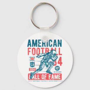 Llavero Salón de la Fama del Fútbol Americano