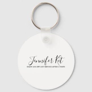 Llavero Salon spa business discount offer website visits a