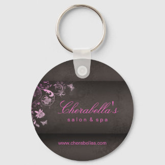 Llavero Salon Spa Mariposa Llave de la cadena Regalo rosa