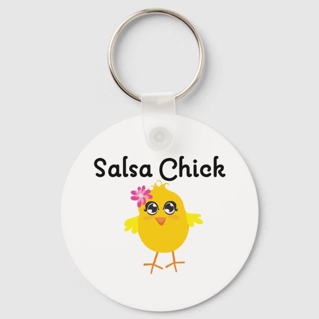 Llavero Salsa Chick (Anverso)