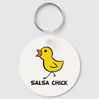 Llavero Salsa Chick Keychain