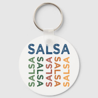 Llavero Salsa Cute Colorful