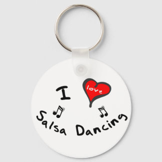 Llavero Salsa Dancing Gifts - I Heart Salsa Dancing