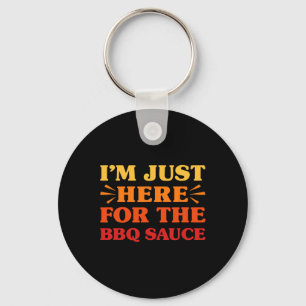 Llavero Salsa de barbacoa me encanta la salsa de barbacoa
