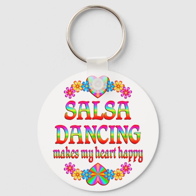 Llavero Salsa Heart Happy (Anverso)