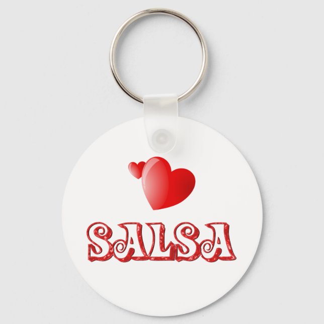 Llavero Salsa Hearts (Anverso)