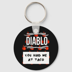 Llavero Salsas Calientes Grupo Halloween Diablo Sauce Me T