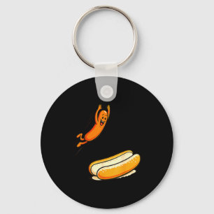 Llavero Salto alto de hotdog
