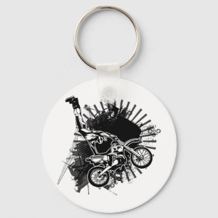 Llavero Salto del Grunge del motocrós