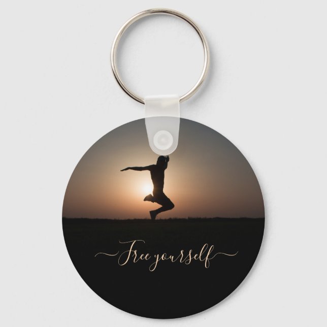 Llavero Salto durante la cadena de teclas de la hora del c (Anverso)