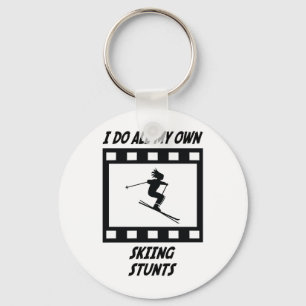 Llavero Salto en el esquí