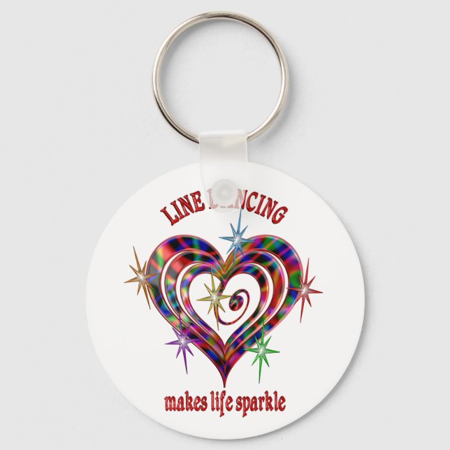 Llavero Saltos de baile de línea (Anverso)