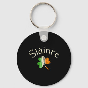 Llavero Salud Bandera Irlandesa de Trébol de Irlanda St Pa