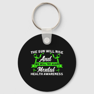 Llavero Salud Mental El Sol Aumentará La Salud Mental Awar