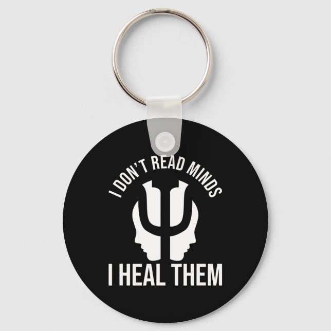 Llavero Salud Mental Psiquiátrica - Psicoterapeuta (Anverso)