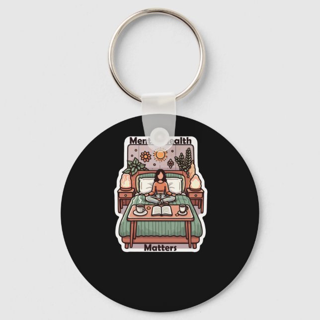 Llavero Salud Mental S - Afirmación Positiva Medida Diaria (Anverso)