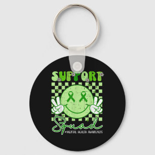 Llavero Salud Mental S Conciencia Apoyo Squad Smile Face