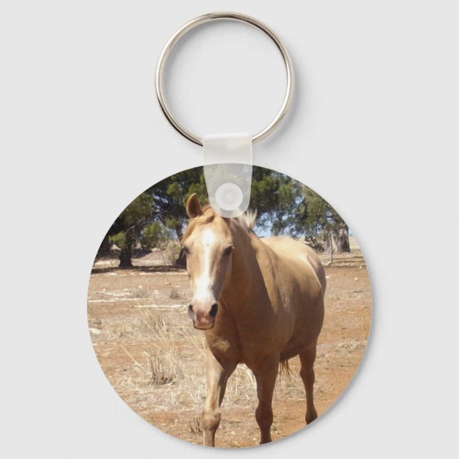 Llavero Saludo a Caballo de Palomino, (Anverso)