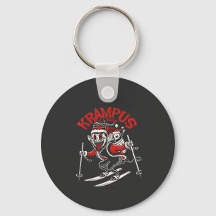 Llavero Saludo de Navidad del Diablo de Navidad Krampus 
