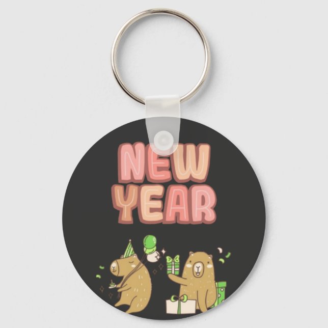 Llavero ¡Saludos a un nuevo comienzo! (Anverso)