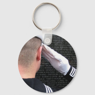 Llavero Saludos al muro conmemorativo de Vietnam