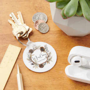 Llavero Saludos de Navidad