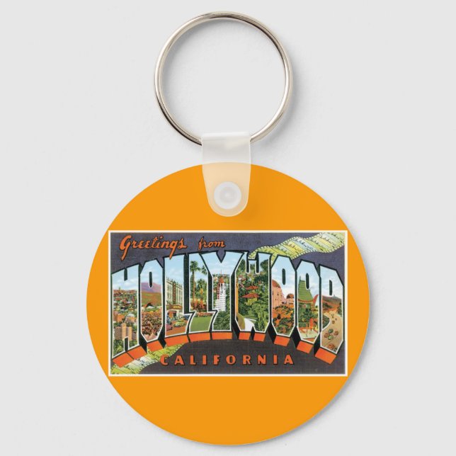 Llavero ¡Saludos desde Hollywood! (Anverso)