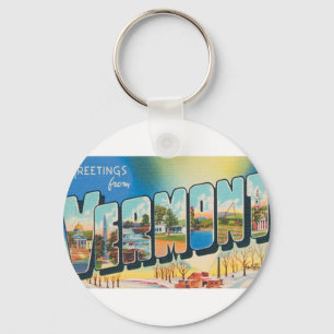 Llavero Saludos desde Vermont