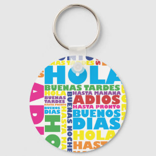 Llavero Saludos españoles