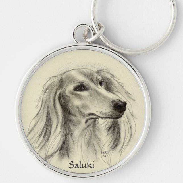 LLAVERO SALUKI (Frente)
