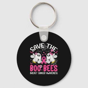 Llavero Salva a las Ees Boo Bees Cáncer de Mama Halloween
