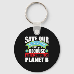 Llavero Salva Nuestro Planeta No Hay Planeta B Día De La T
