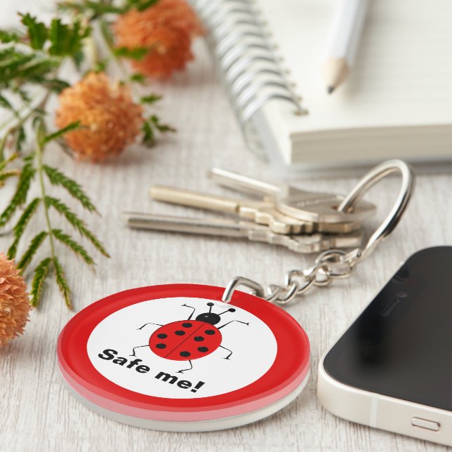 Llavero Salvadme, Protegiendo la naturaleza, personalizada (Frente Derecha)