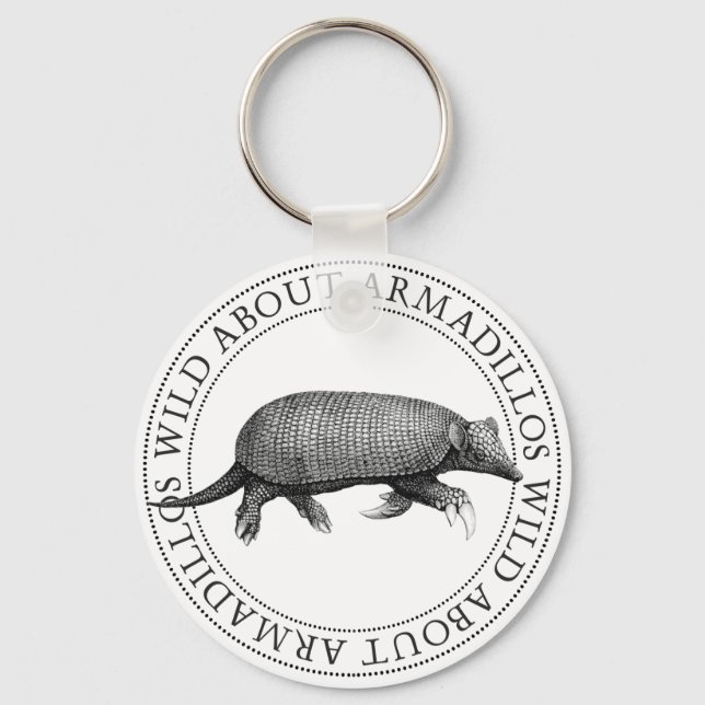 Llavero Salvaje de los Armadillos (Anverso)