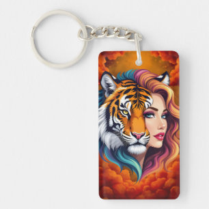 Llavero Salvaje interior – Diosa del Espíritu del Tigre.