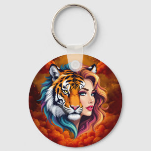 Llavero Salvaje interior – Diosa del Espíritu del Tigre.