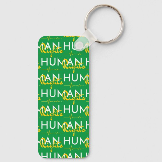 Llavero Salvamento de los derechos humanos (Reverso)