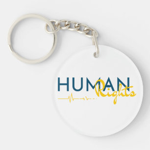 Llavero Salvamento de los derechos humanos