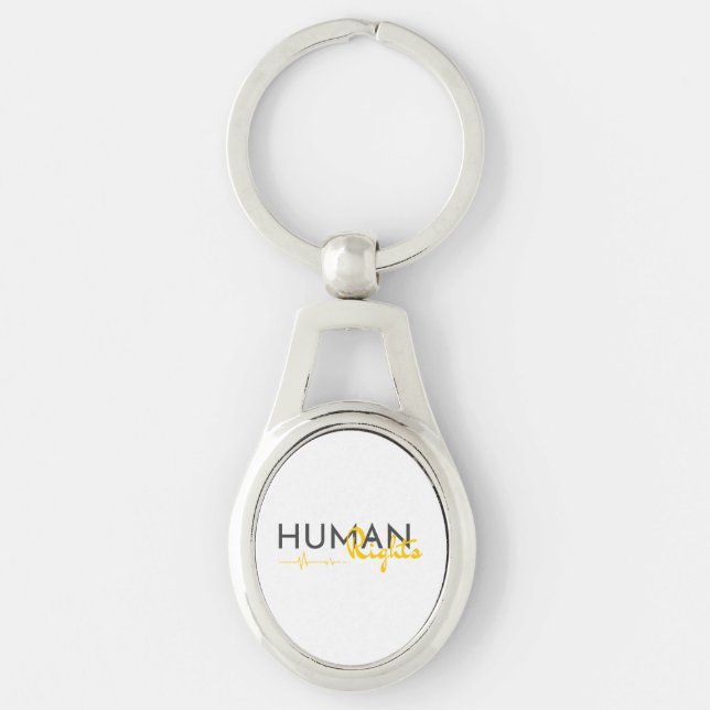 Llavero Salvamento de los derechos humanos (Anverso)