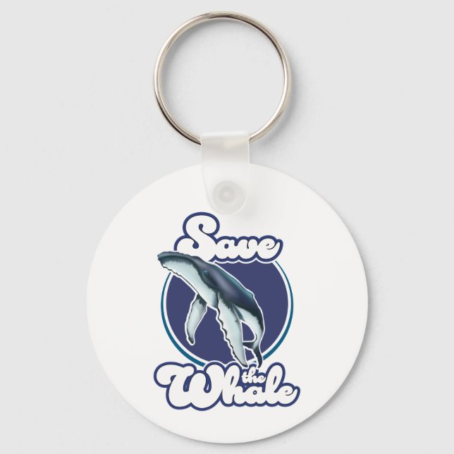 Llavero Salvar a la ballena (Anverso)