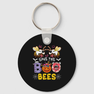 Llavero Salvar a las abejas boo Halloween Conciencia sobre