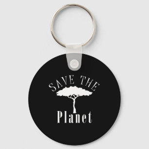 Llavero Salvar el Día de la Tierra para la Protección Ambi