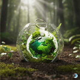 Llavero Salvar la Tierra, salvar la naturaleza temática