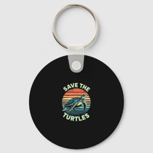 Llavero Salvar Las Tortugas Amante De Mascotas De Tortugas