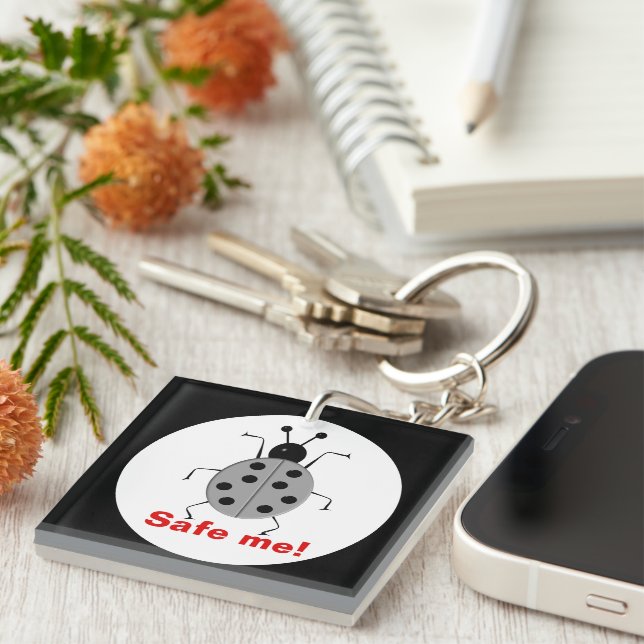 Llavero Salvarme, Protegiendo la naturaleza, personalizado (Frente Derecha)